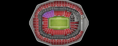 Seat view from Lower Sideline