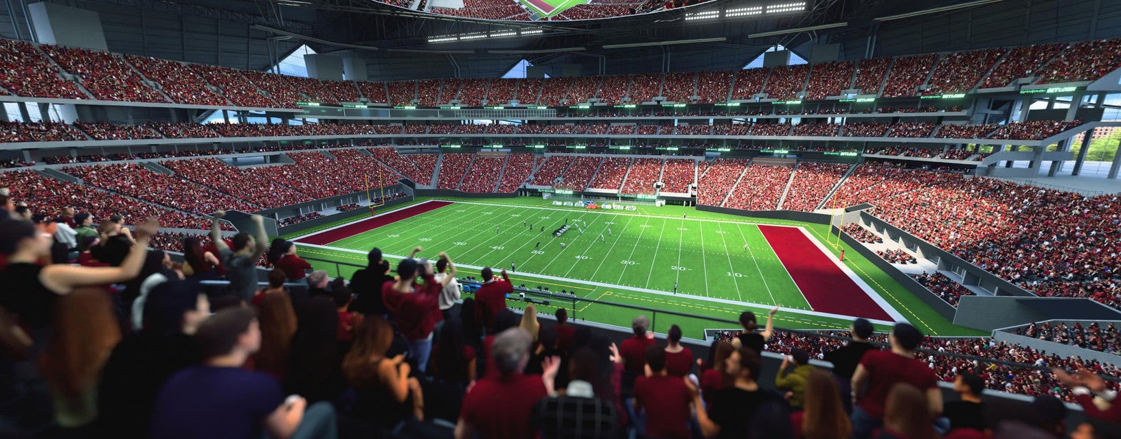 Seat view from Mezzanine