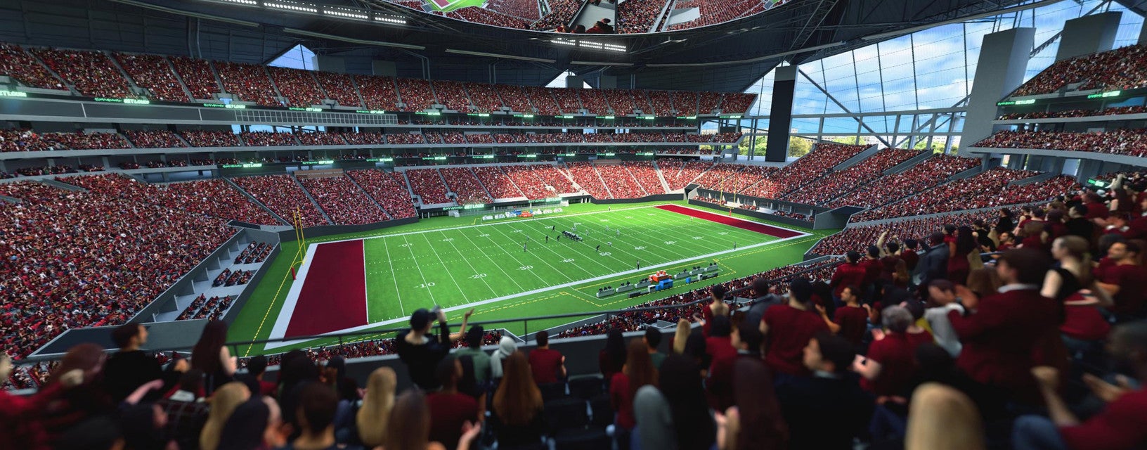 Seat view from Mezzanine