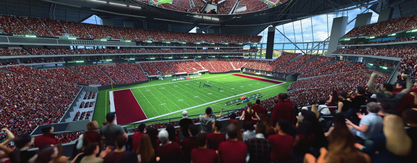 Seat view from Mezzanine