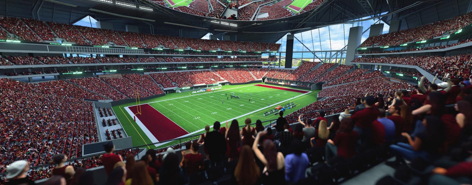 Seat view from Mezzanine