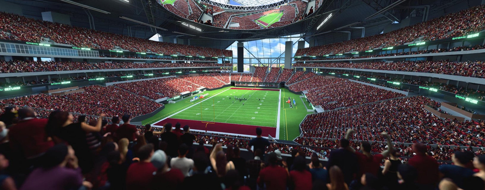 Seat view from Mezzanine