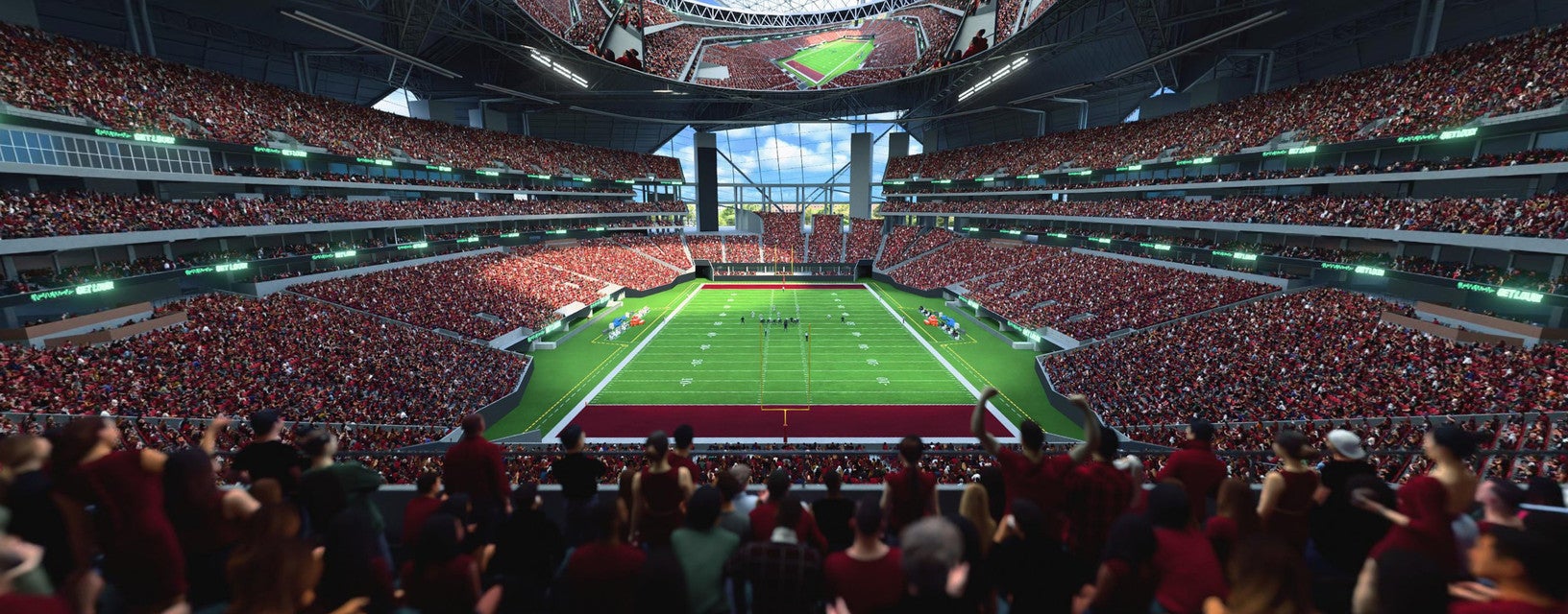 Seat view from Mezzanine