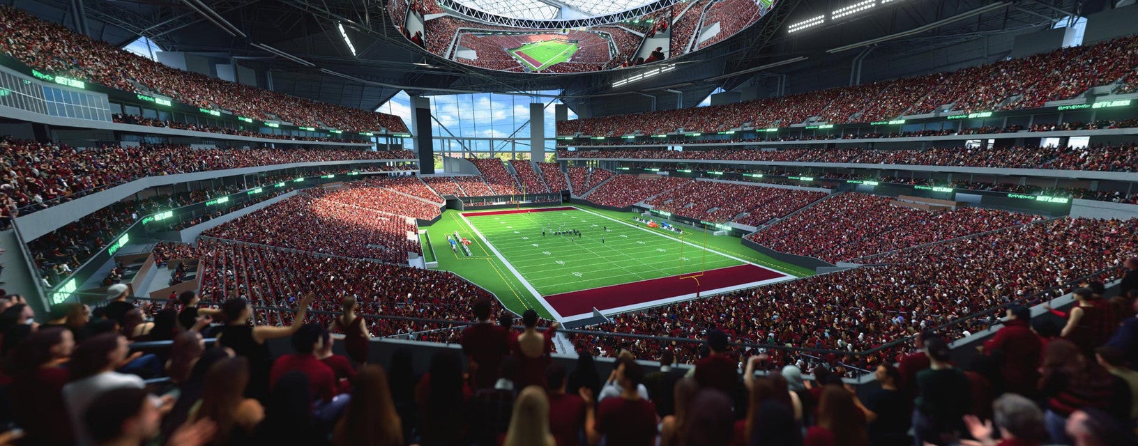 Seat view from Mezzanine