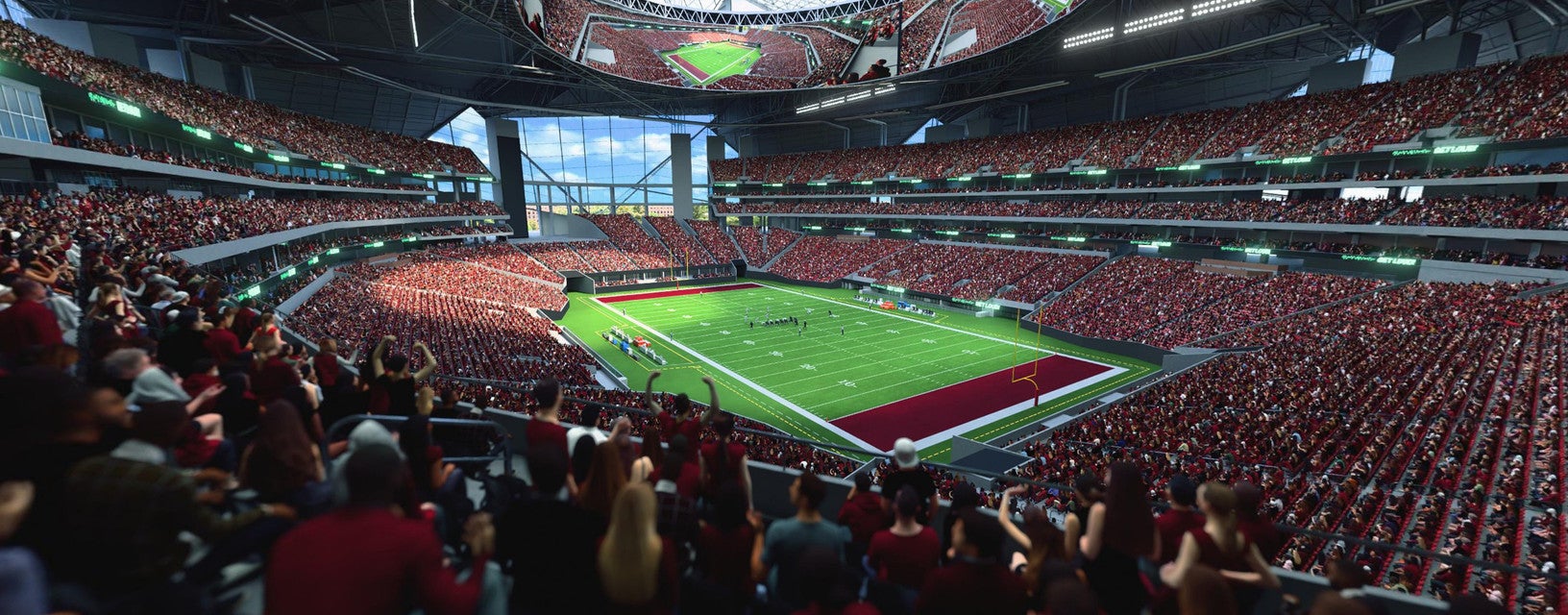 Seat view from Mezzanine
