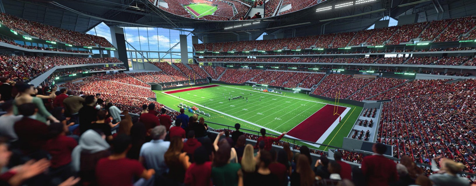 Seat view from Mezzanine