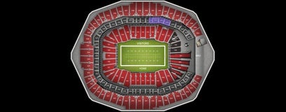 Seat view from Mezzanine Sideline