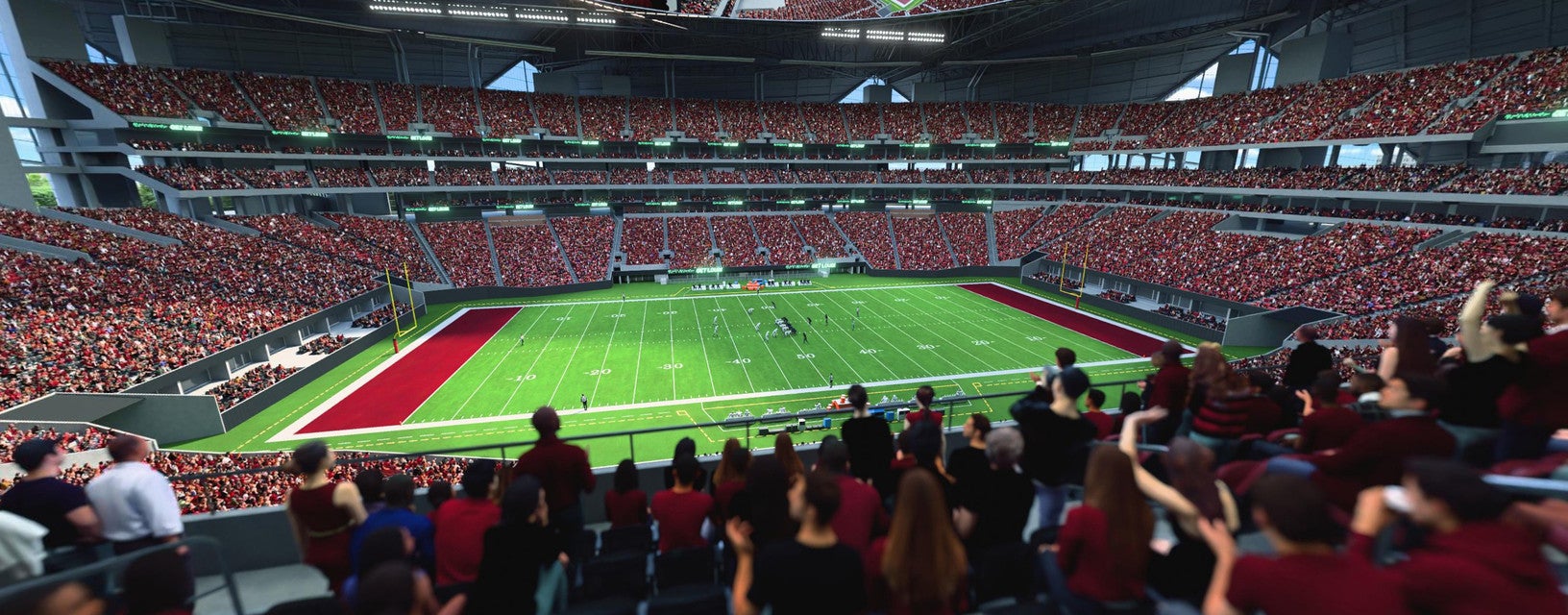 Seat view from Mezzanine