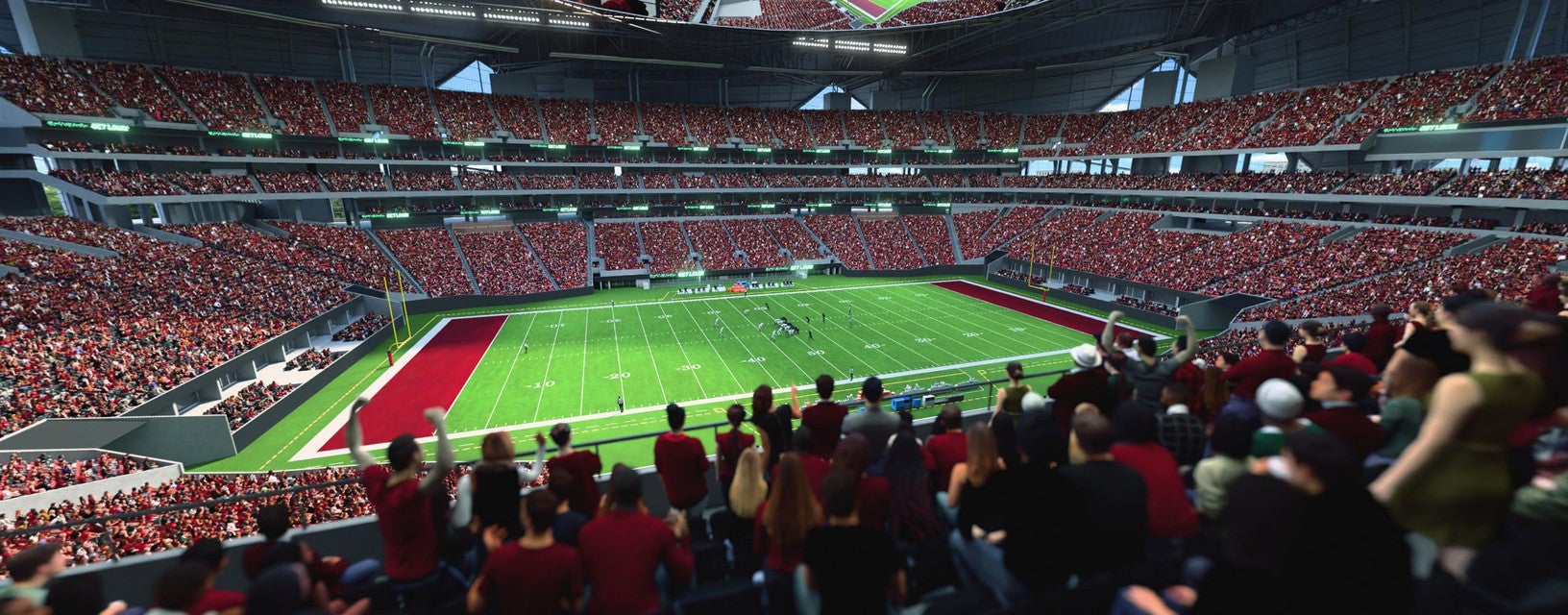 Seat view from Mezzanine