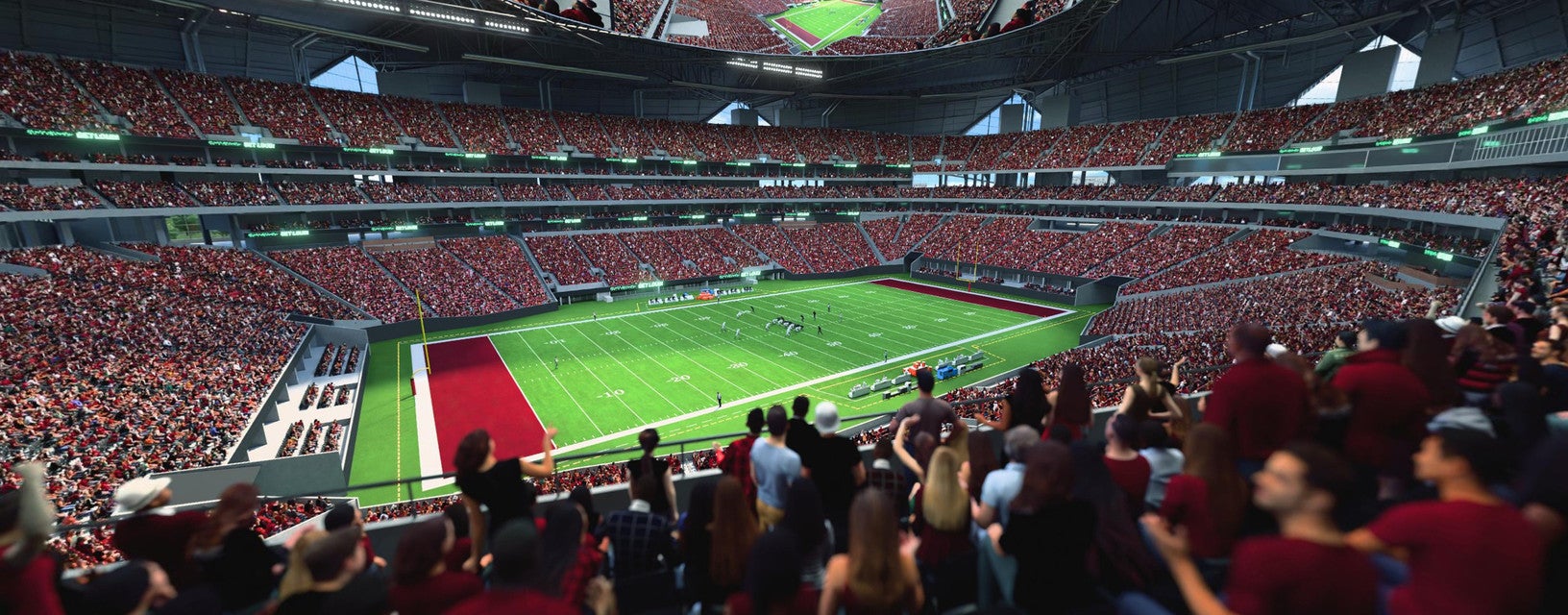 Seat view from Mezzanine
