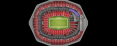 Seat view from Mezzanine Corner