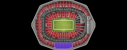 Seat view from Upper Midfield