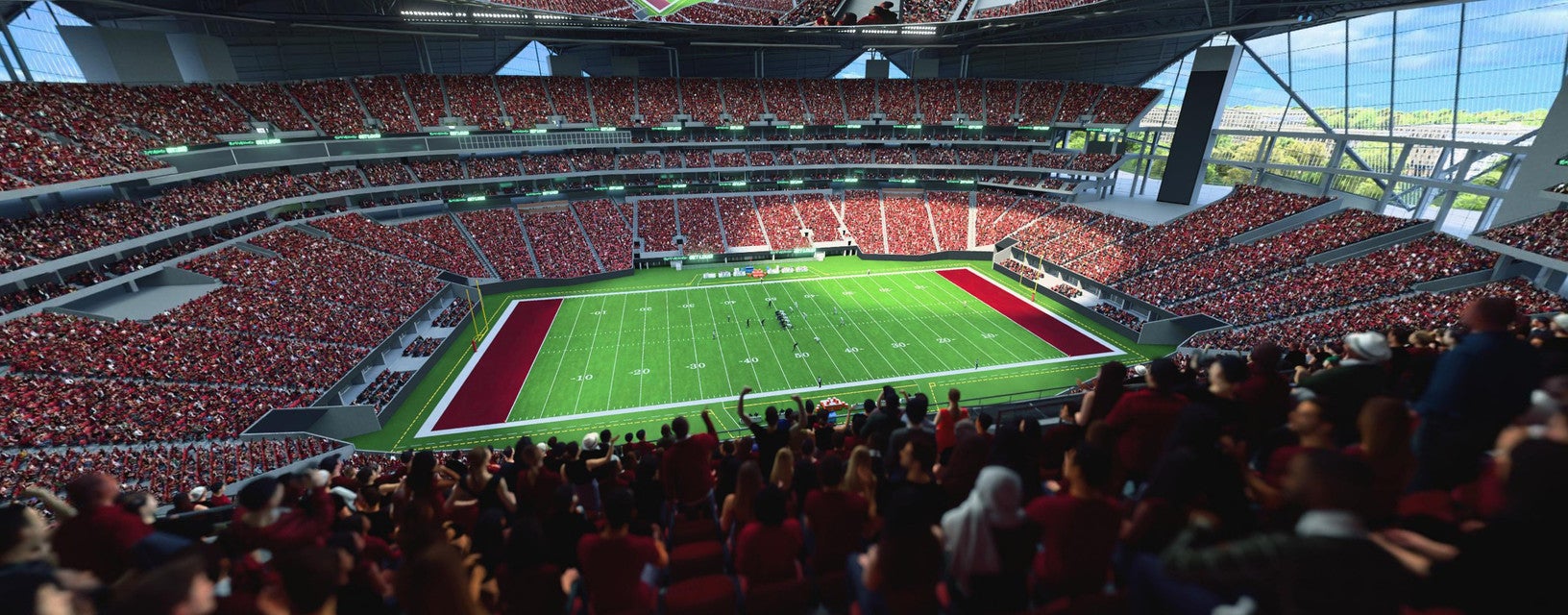 Seat view from Upper