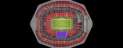 Seat view from Lower Club