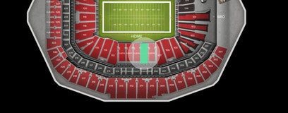 Seat view from Club