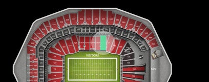 Seat view from Club