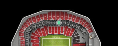 Seat view from Club
