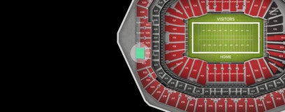 Seat view from Club