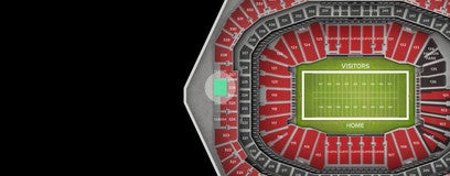 Seat view from Club