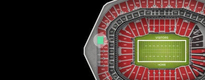 Seat view from Club