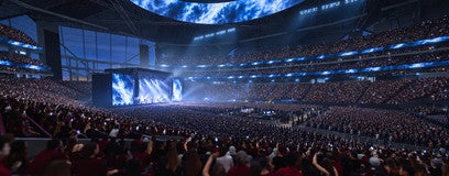 Seat view from Lower