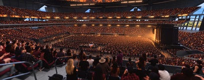 Seat view from Middle