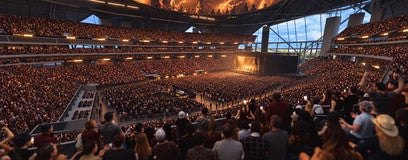 Seat view from Middle
