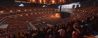 Seat view from Upper