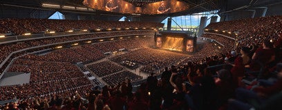 Seat view from Upper