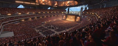 Seat view from Upper