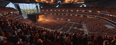 Seat view from Upper