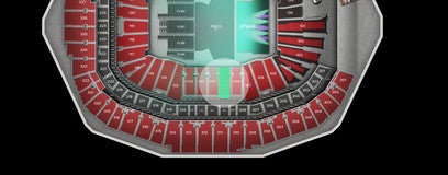 Seat view from Club