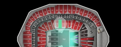 Seat view from Club