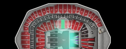 Seat view from Club