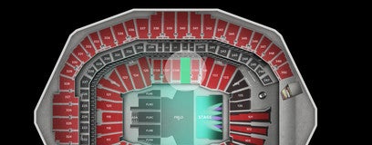 Seat view from Club