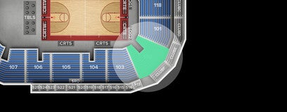 Seat view from 100 Level