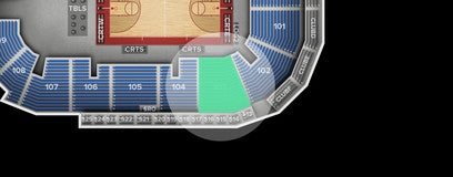 Seat view from 100 Level