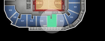 Seat view from 100 Level