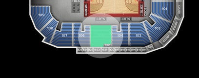 Seat view from 100 Level