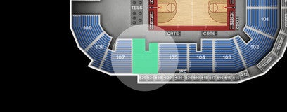 Seat view from 100 Level