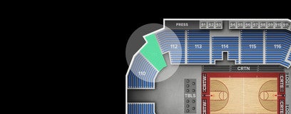 Seat view from 100 Level