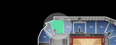 Seat view from 100 Level