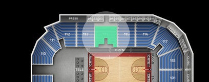 Seat view from 100 Level