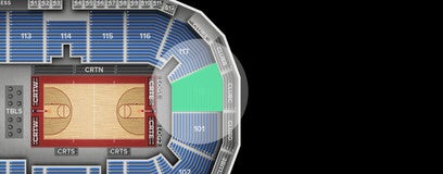 Seat view from 100 Level