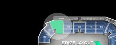 Seat view from 100 Level