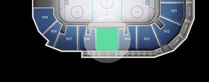 Seat view from 100 Level