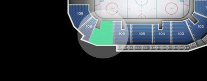 Seat view from 100 Level