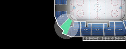 Seat view from 100 Level