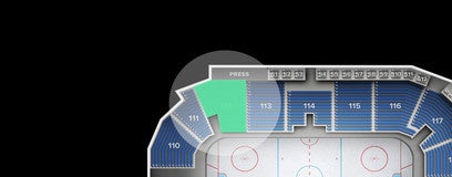 Seat view from 100 Level