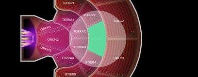 Seat view from Grand Tier